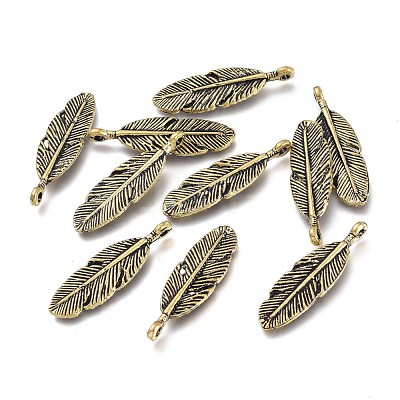 Tibetan Style Alloy Pendants PALLOY-E556-02AG-1