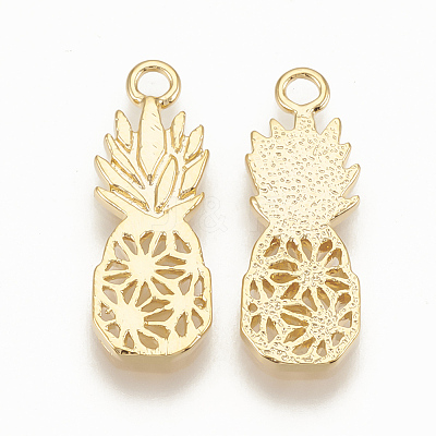 Brass Pendants KK-T020-100G-1