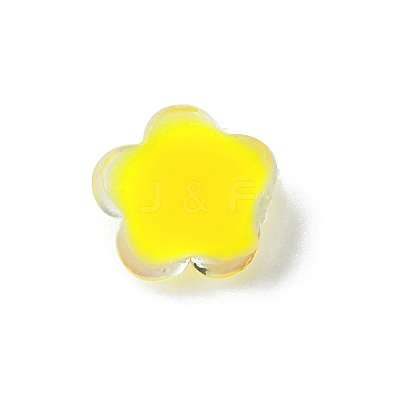 Translucent Resin Cabochons RESI-E039-01-1