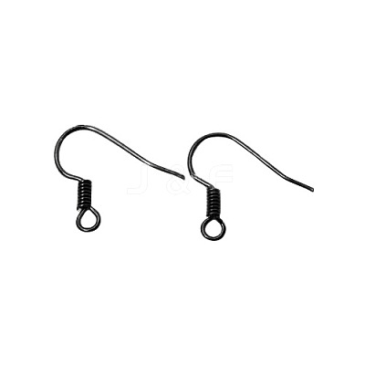 Brass Earring Hooks X-KK-Q363-B-NF-1