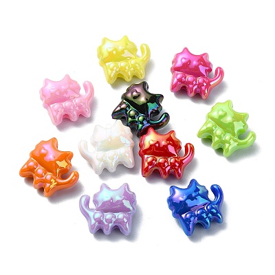Opaque Acrylic Beads OACR-E033-16-1