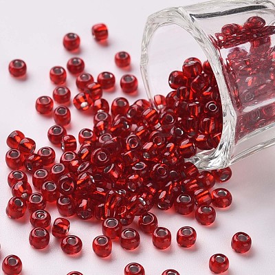 6/0 Glass Seed Beads SEED-US0003-4mm-25-1