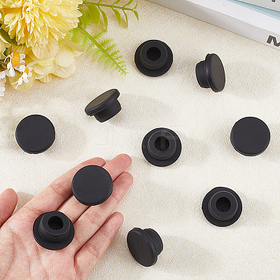 10Pcs Silicone Hole Plugs AJEW-GF0011-66F-1