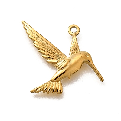304 Stainless Steel Pendants X-STAS-E545-01G-1