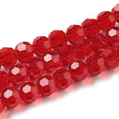 Transparent Glass Beads X-EGLA-A035-T6mm-D07-1