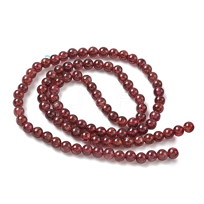 Natural Garnet Beads Strands G-Z104-A01-4mm-1