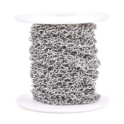 Tarnish Resistant 304 Stainless Steel Figaro Chains CHS-I001-09P-01-1
