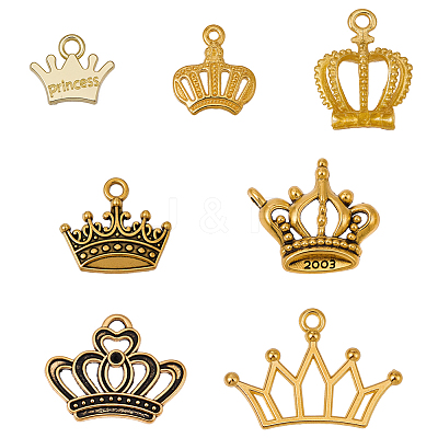 70Pcs 7 Styles Alloy Pendants FIND-BM0001-47-1
