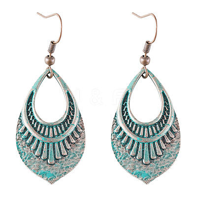Bohemian Style Zinc Alloy Dangle Earrings FS-WG726AC-01-1