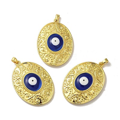 Rack Plating Brass Pendants KK-H473-01G-06-1