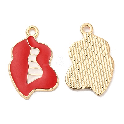 Alloy Enamel Pendants ENAM-K069-05G-1