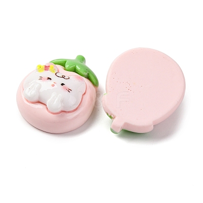 Cat Theme Opaque Resin Cabochons CRES-Z010-01A-1