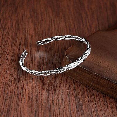 Alloy Cuff Bangles for Women Men WGE36CF-02-1
