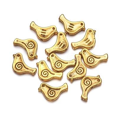 Tibetan Style Alloy Beads X-GAB5587Y-1