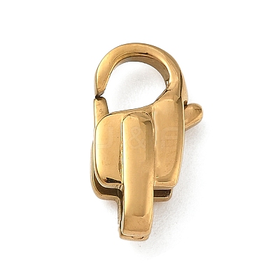 304 Stainless Steel Lobster Claw Clasps LS-STAS-C148-03A-G-1