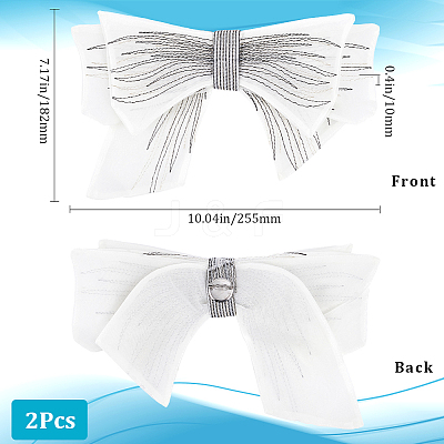 Ppolyester Thread Iron on/Sew On Patches PATC-WH20007-04A-02-1