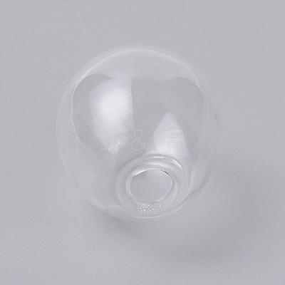 Round Mechanized Blown Glass Globe Ball Bottles GLAA-TAC0003-08-1