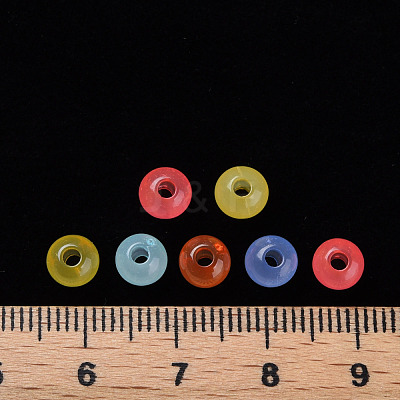 Transparent Acrylic Beads X-MACR-S370-I6mm-1