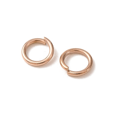 304 Stainless Steel Open Jump Rings STAS-O098-02RG-03B-1