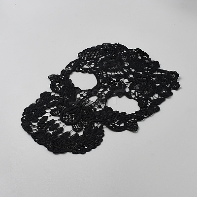 Polyester Skull DIY-WH0622-377A-1