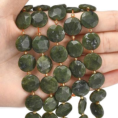 Natural TaiWan Jade Beads Strands G-A292-A12-01-1