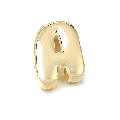 Brass Slide Charms KK-E802-33G-A-1
