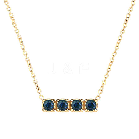 Colorful Gemstones Necklaces EB3362-1-1