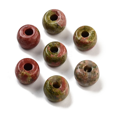 Natural Unakite Beads G-C134-03R-1