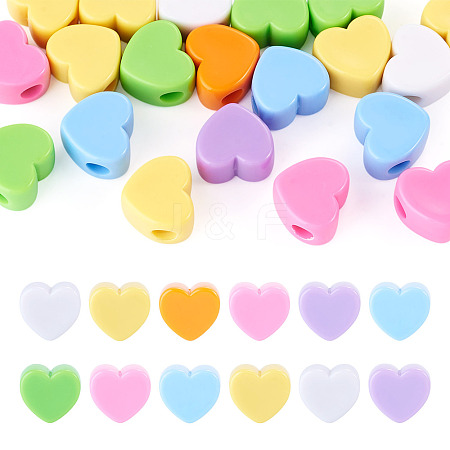 Acrylic European Beads MACR-TAC0001-28A-1