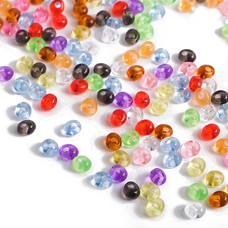 162Pcs Transparent Acrylic Beads PW-WG8154E-12-1