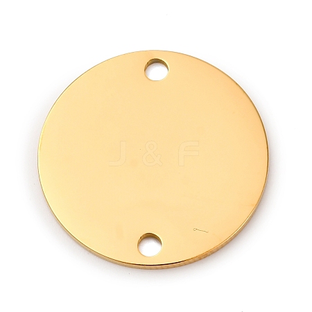 304 Stainless Steel Connector Charms STAS-P398-01G-1