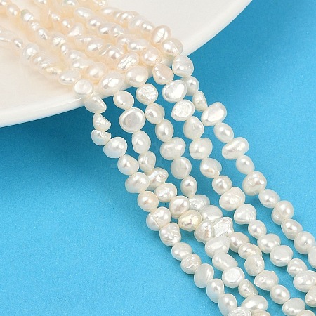 Natural Cultured Freshwater Pearl Beads Strands PEAR-P064-19D-08A-1