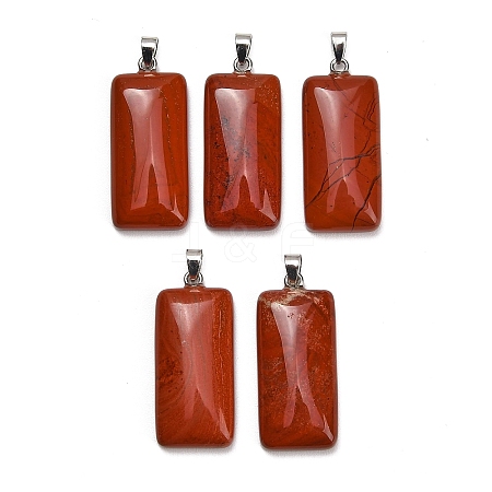 Natural Red Jasper Pendants GG-CBAA0EE-01P-16-1