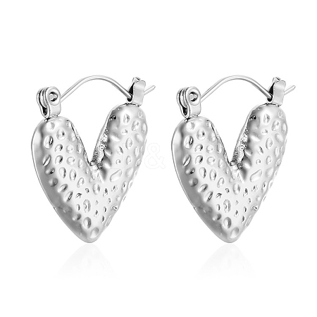 European and American Popular Internet Celebrity Stainless Steel Earrings PW-WG3205D-06-1