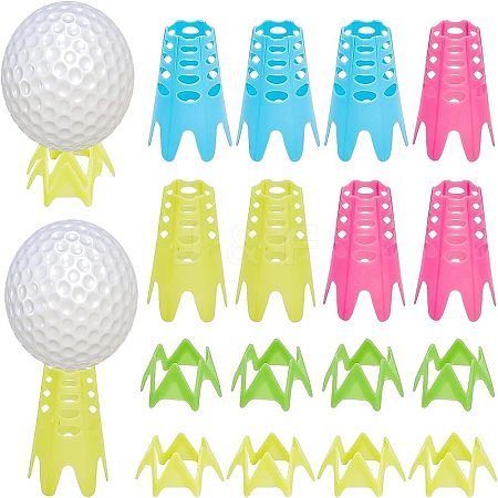 CHGCRAFT 17Pcs Plastic Golf Tee AJEW-CA0001-42-1