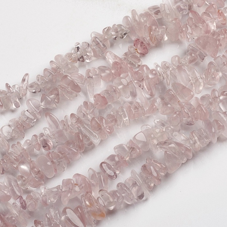 Natural Rose Quartz Beads Strands G-D0002-C44-1