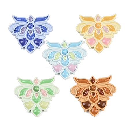 Opaque Resin Cabochons CRES-A060-08-1