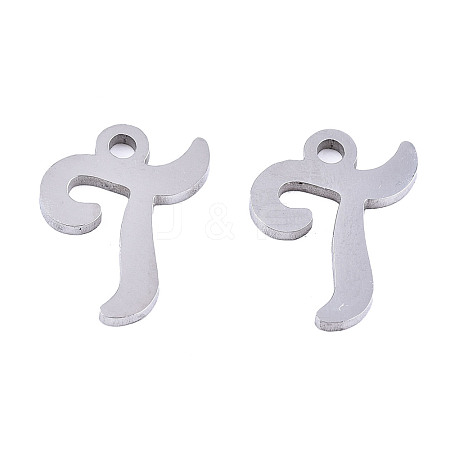 Non-Tarnish 201 Stainless Steel Charms STAS-T044-217P-T-1