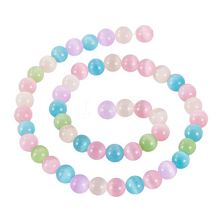 1Strand Cat Eye Beads Strands CE-TA0013-57B-1