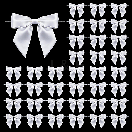 36Pcs Polyester Packaging Ribbon Bowknot AJEW-ME0003-02A-1