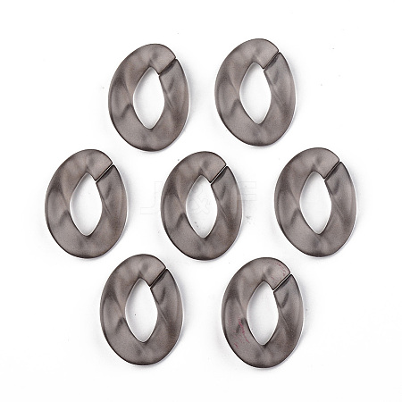 Transparent Acrylic Linking Rings LS-OACR-T024-01-K07-1