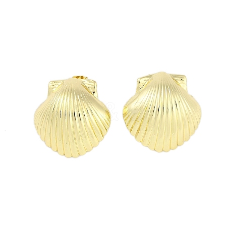 Brass Earring for Women EJEW-M259-02A-G-1