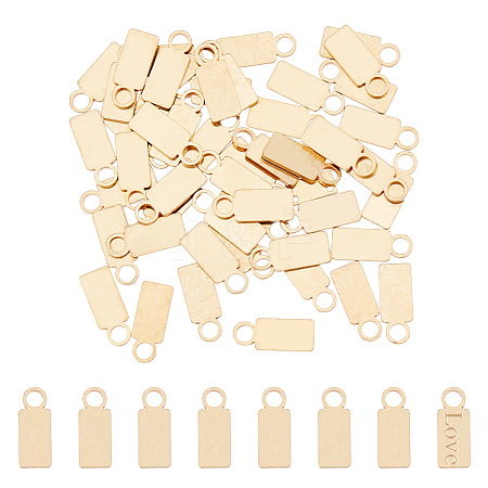 50Pcs Brass Pendants KK-DC0004-21-1