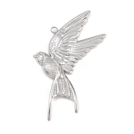 304 Stainless Steel Pendants STAS-I363-07P-1