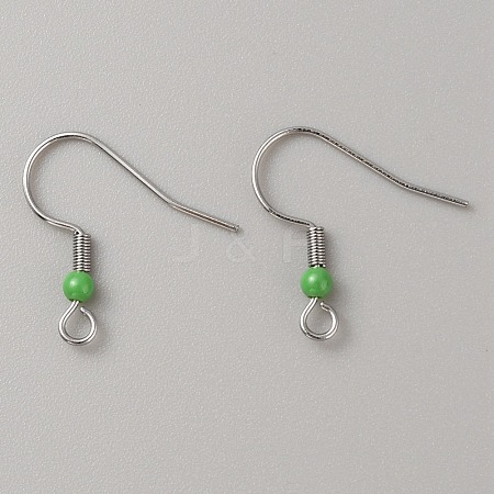 304 Stainless Steel Earring Hooks STAS-WH0027-64P-06-1