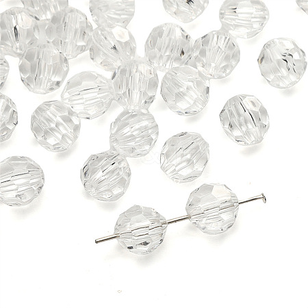 Transparent Acrylic Beads PW-WG7EA4D-01-1