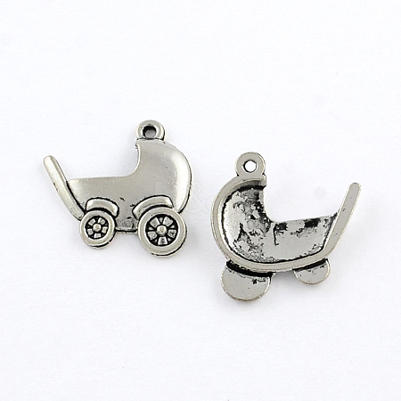 Tibetan Style Zinc Alloy Pendants TIBEP-R334-131AS-RS-1