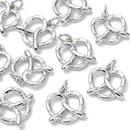 SHEGRACE Brass Micro Pave Cubic Zirconia Pendants XGRQ3P202-623P-1