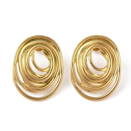 304 Stainless Steel Stud Earrings for Women LS-EJEW-S001-08-1