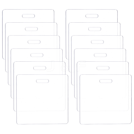 Transparent Acrylic Badge Buddy Blanks LS-TACR-WH0022-06B-1